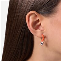 Orecchini Chiara Ferragni Donna Love parade in Lega metallica J19AVI13 - J19AVI13